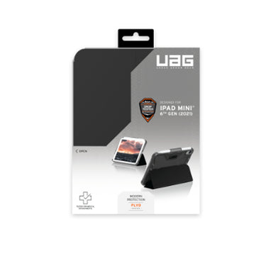 UAG Plyo Case for Apple iPad Mini Gen 6/7- Black/ Ice